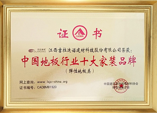 中國地板行業(yè)十大家裝品牌